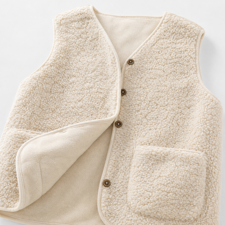 Maren Knit — Button-Front Knit Vest