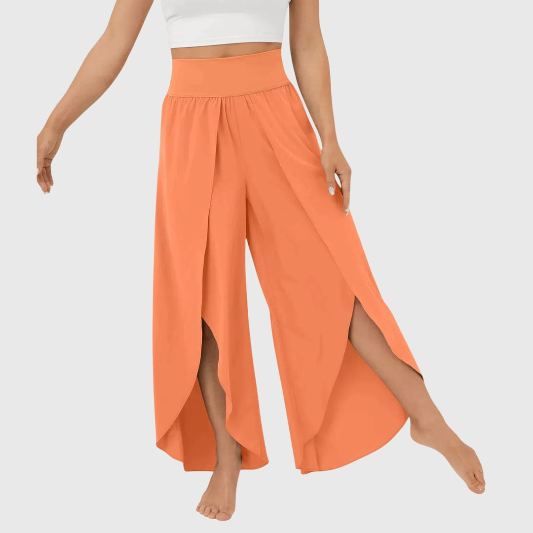 Aria — Flared Lightweight Trousers