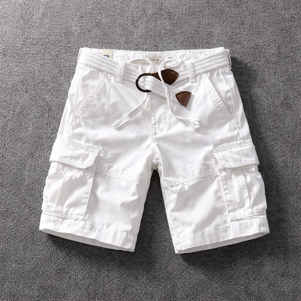 Oakes — Flap-Pocket Cargo Shorts