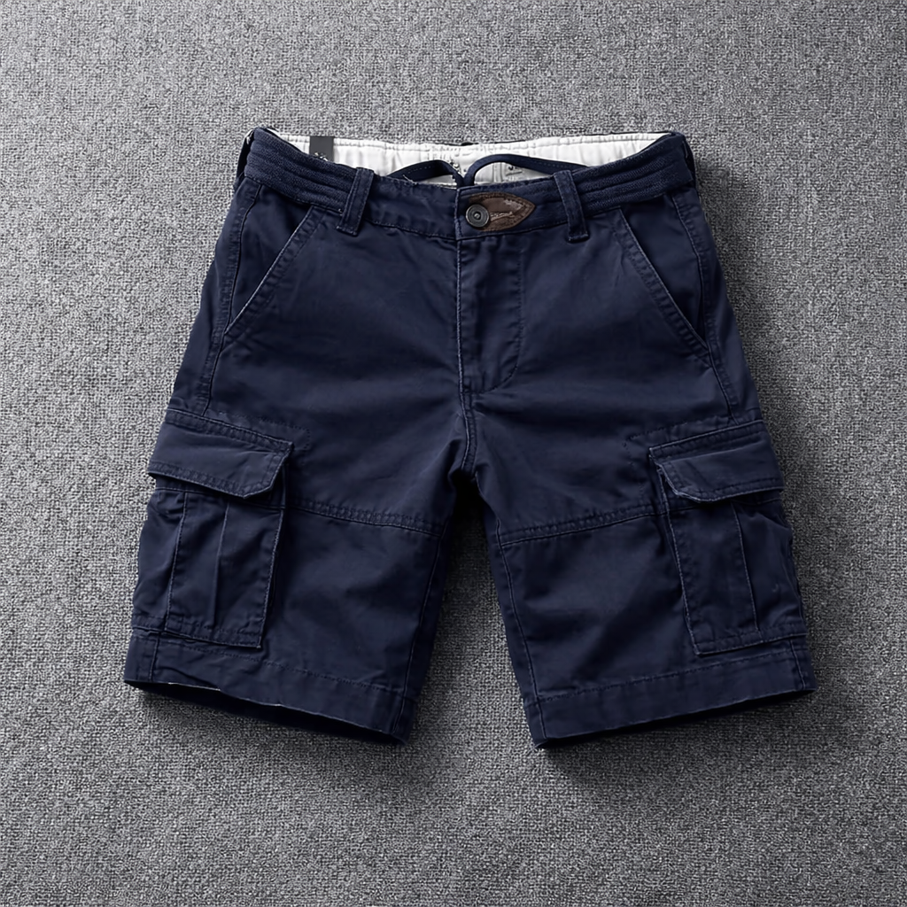 Oakes — Flap-Pocket Cargo Shorts