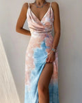 Romy — Tropical-Print Maxi Dress