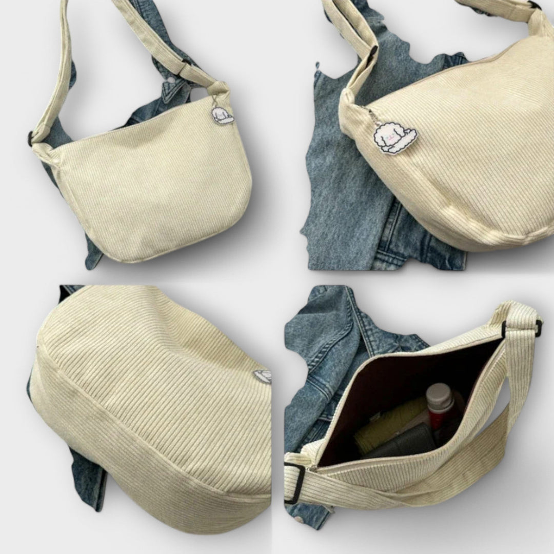 Corduroy Hobo Bag