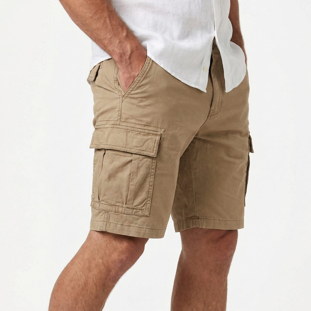 Nash — Featherweight Cotton Cargo Shorts