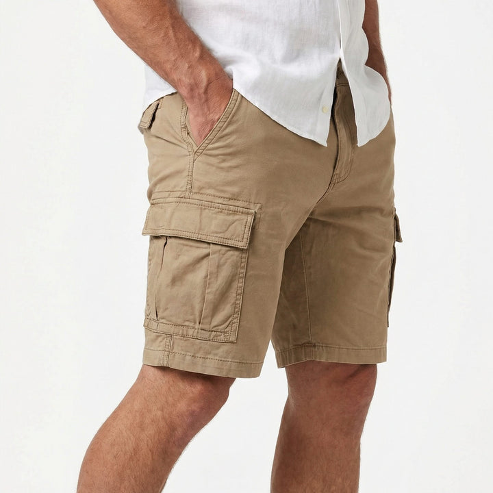Nash — Featherweight Cotton Cargo Shorts