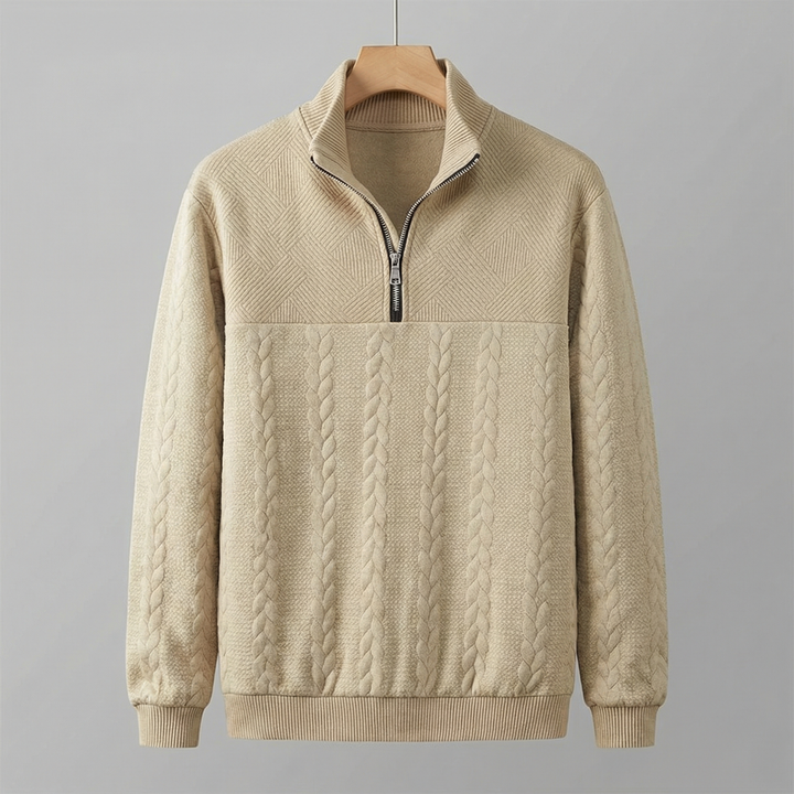 Ira — Premium Quarter-Zip Sweatshirt