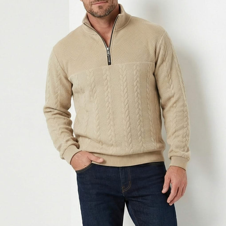 Ira — Premium Quarter-Zip Sweatshirt