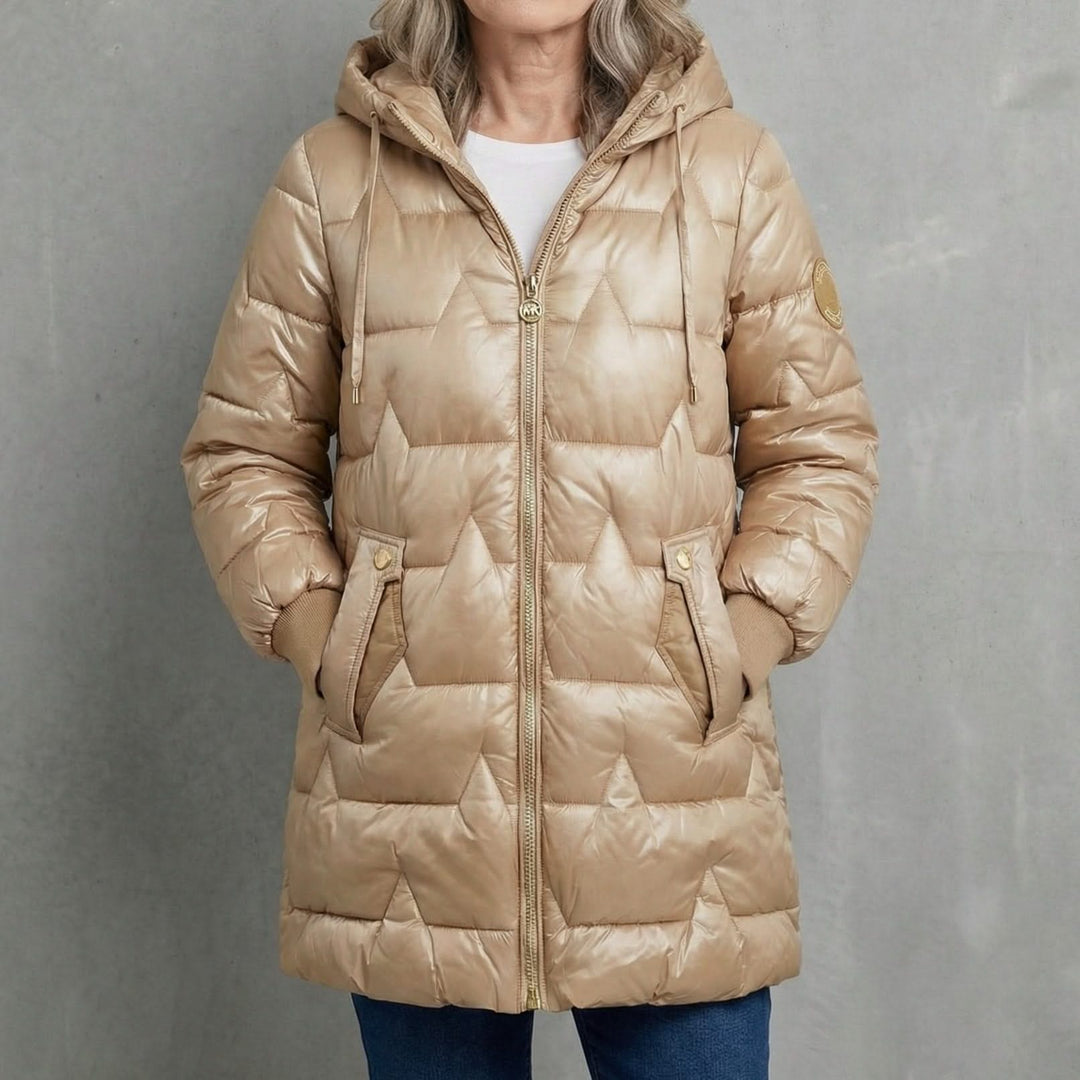 Maxine — Padded Hooded Overcoat