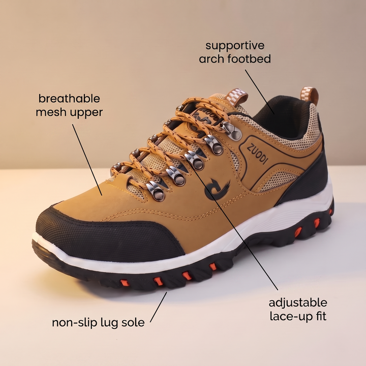 Byron — Men’s Cushioned Orthopedic Walking Sneakers