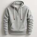 Gideon — Fleece-Lined Quarter-Zip Hoodie