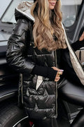 Oriane — Women's Longline Hooded Puffer Coat