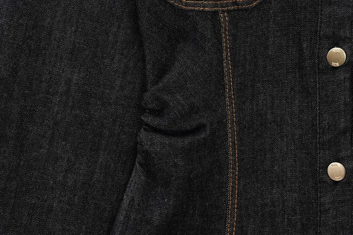 Delphine — Denim Jacket &amp; Wide-Leg Co-Ord