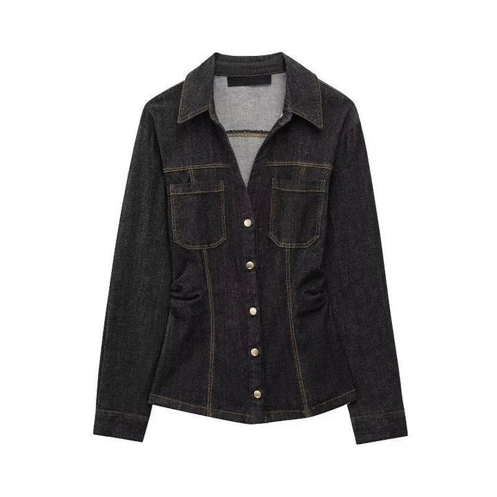 Delphine — Denim Jacket &amp; Wide-Leg Co-Ord