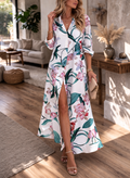 Verena — Button-Front Maxi Dress