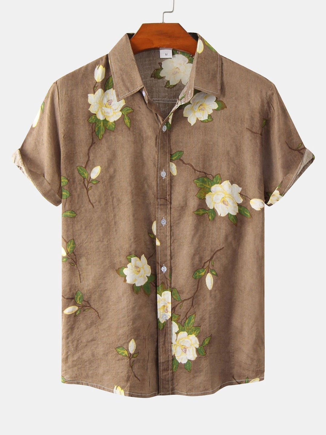 Trevor — Floral Short-Sleeve Shirt