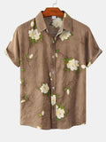 Trevor — Floral Short-Sleeve Shirt