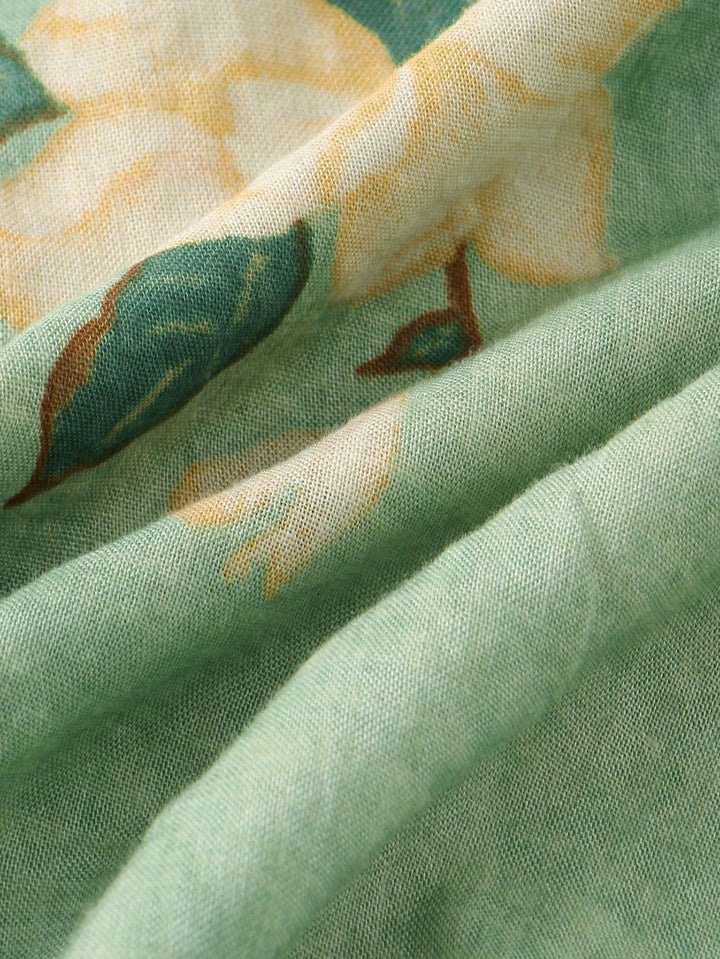 Trevor — Floral Short-Sleeve Shirt