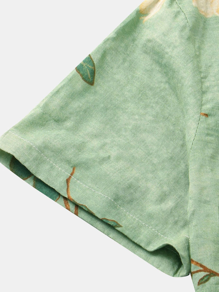 Trevor — Floral Short-Sleeve Shirt