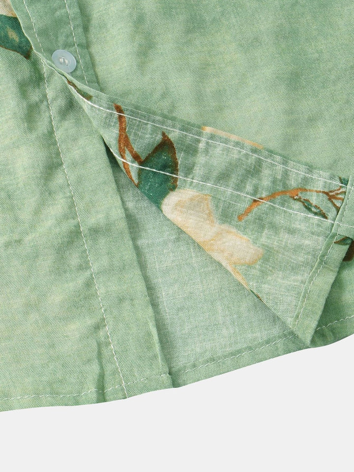 Trevor — Floral Short-Sleeve Shirt