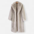 Blythe — Women's Plush Longline Faux-Fur Coat