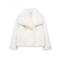 Matilda — Women's Faux-Fur Shawl-Collar Coat