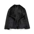 Matilda — Women's Faux-Fur Shawl-Collar Coat