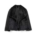 Juliette — Women's Faux-Fur Shawl-Collar Coat