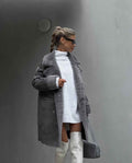 Blanche — Women's Longline Quilted Coat