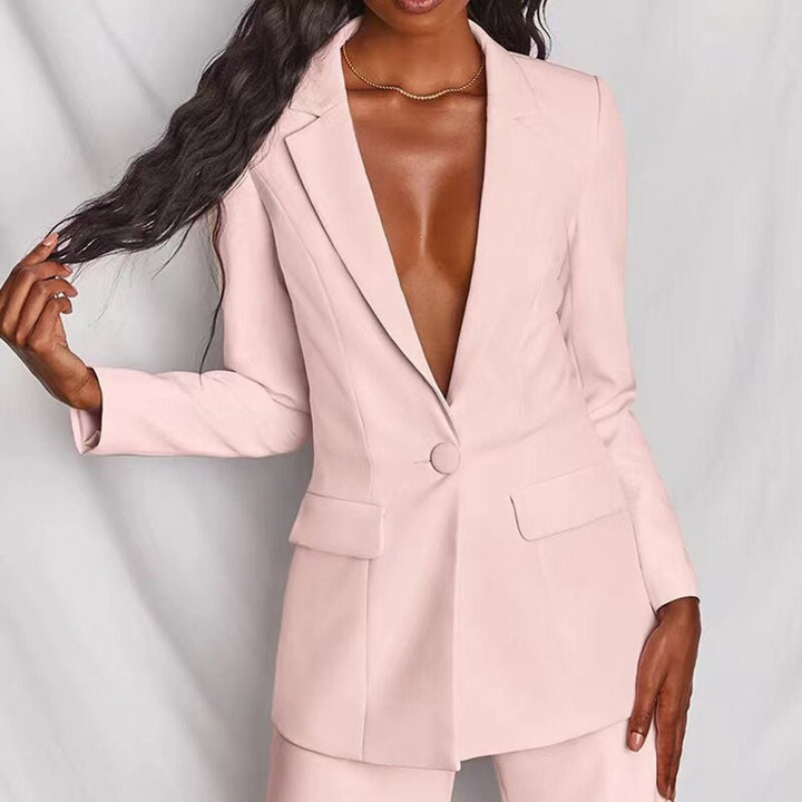 Margot Rose — Blazer &amp; Trouser Set