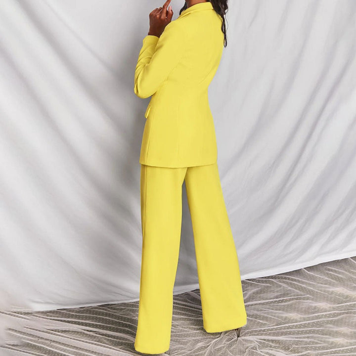 Margot Rose — Blazer &amp; Trouser Set