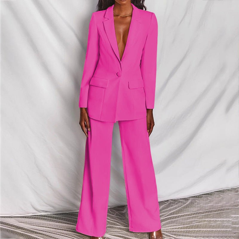 Margot Rose — Blazer &amp; Trouser Set