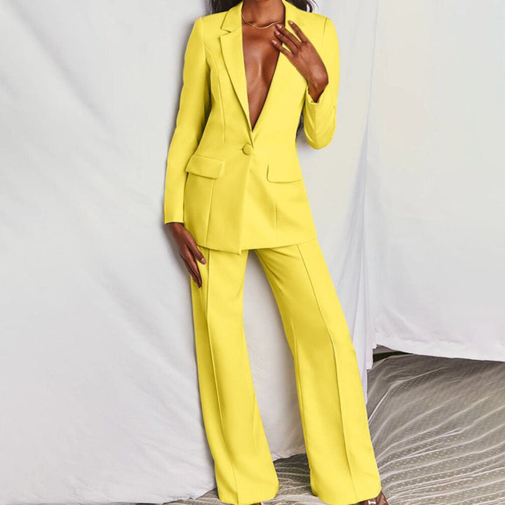 Margot Rose — Blazer &amp; Trouser Set