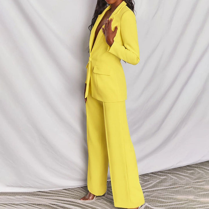 Margot Rose — Blazer &amp; Trouser Set