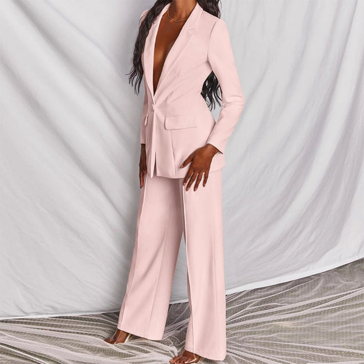 Margot Rose — Blazer &amp; Trouser Set