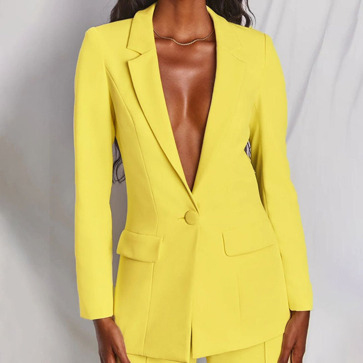 Margot Rose — Blazer &amp; Trouser Set