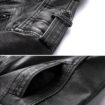Deacon — Premium Leather Moto Jacket