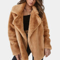 Senna — Women's Oversized Plush Faux-Fur Coat