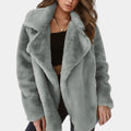 Senna — Women's Oversized Plush Faux-Fur Coat