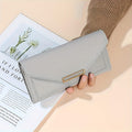 Pebbled Envelope Clutch