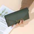 Pebbled Envelope Clutch