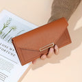 Pebbled Envelope Clutch