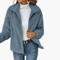 Capucine — Women's Open-Front Fleece Cardigan