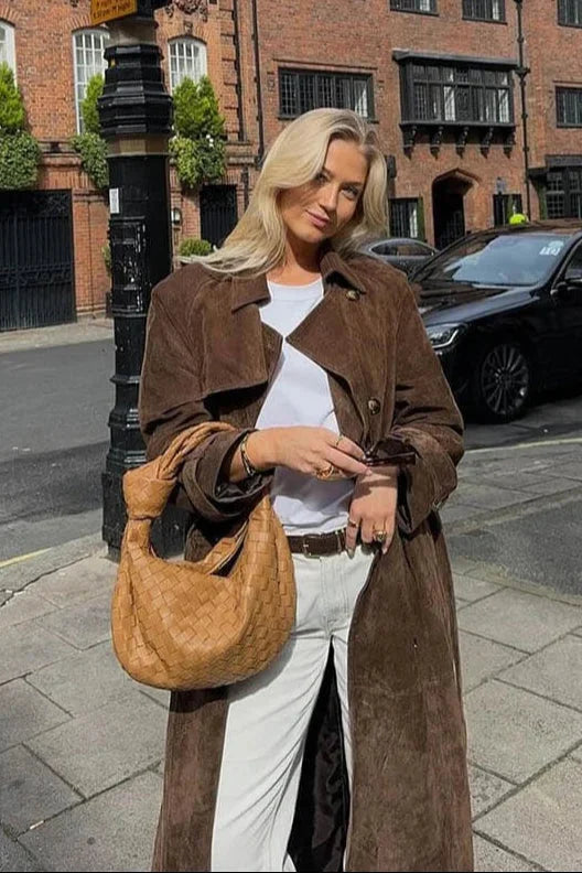 Audrey — Belted Trench Coat