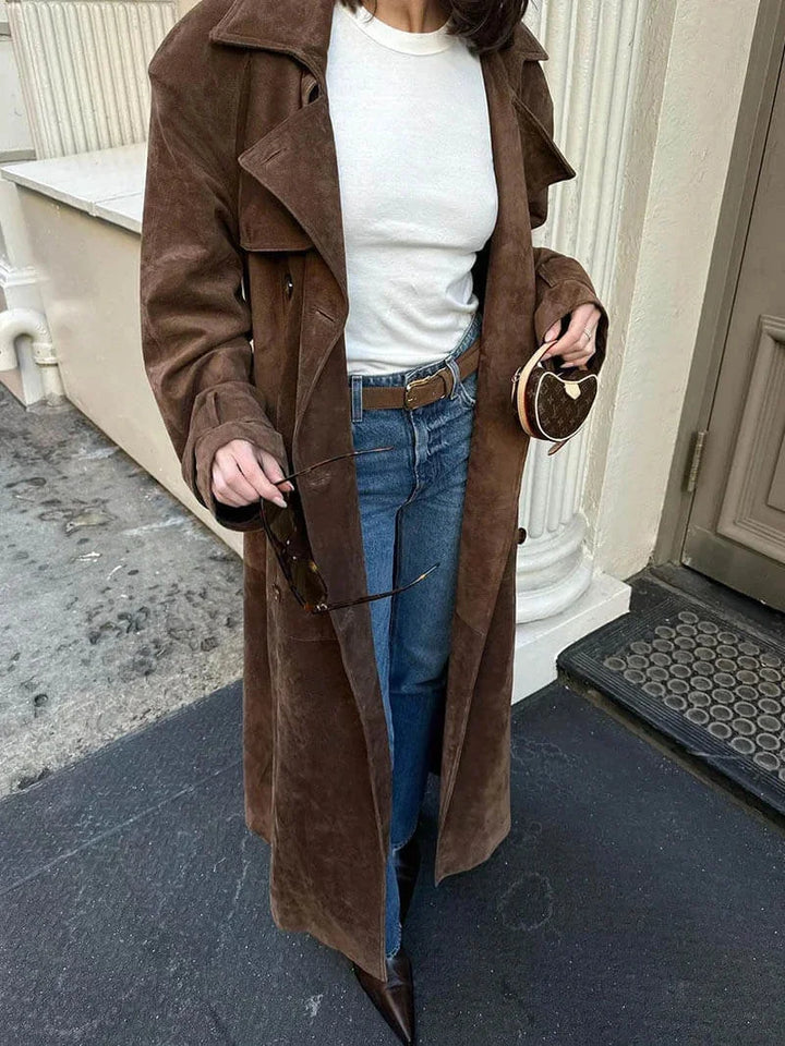 Audrey — Belted Trench Coat