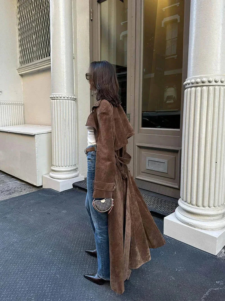 Audrey — Belted Trench Coat
