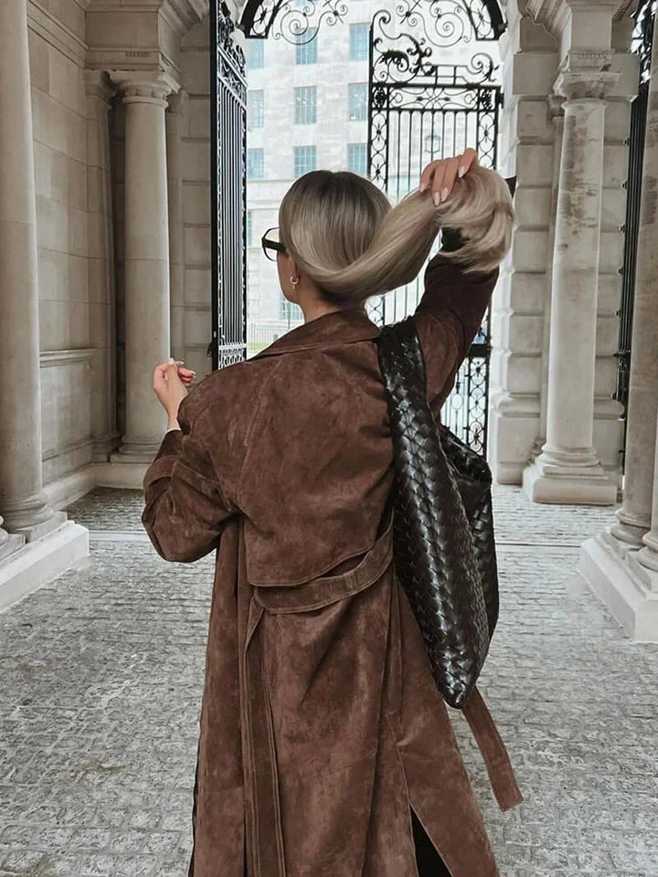 Audrey — Belted Trench Coat