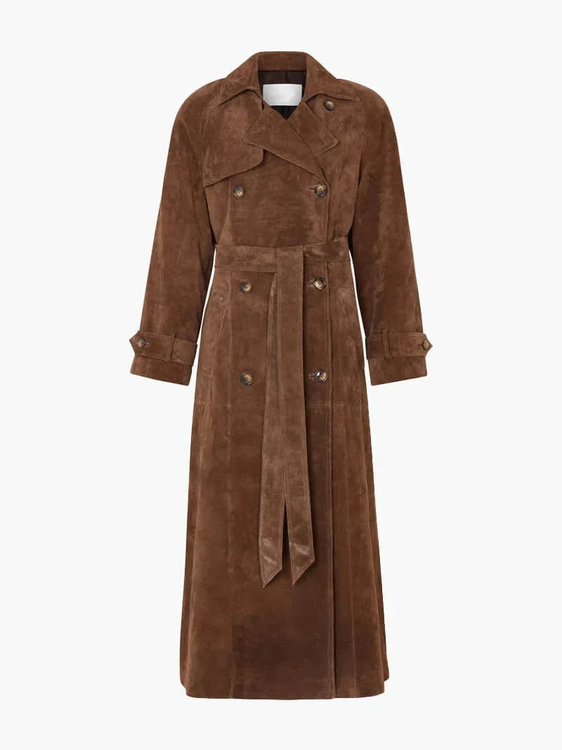 Audrey — Belted Trench Coat