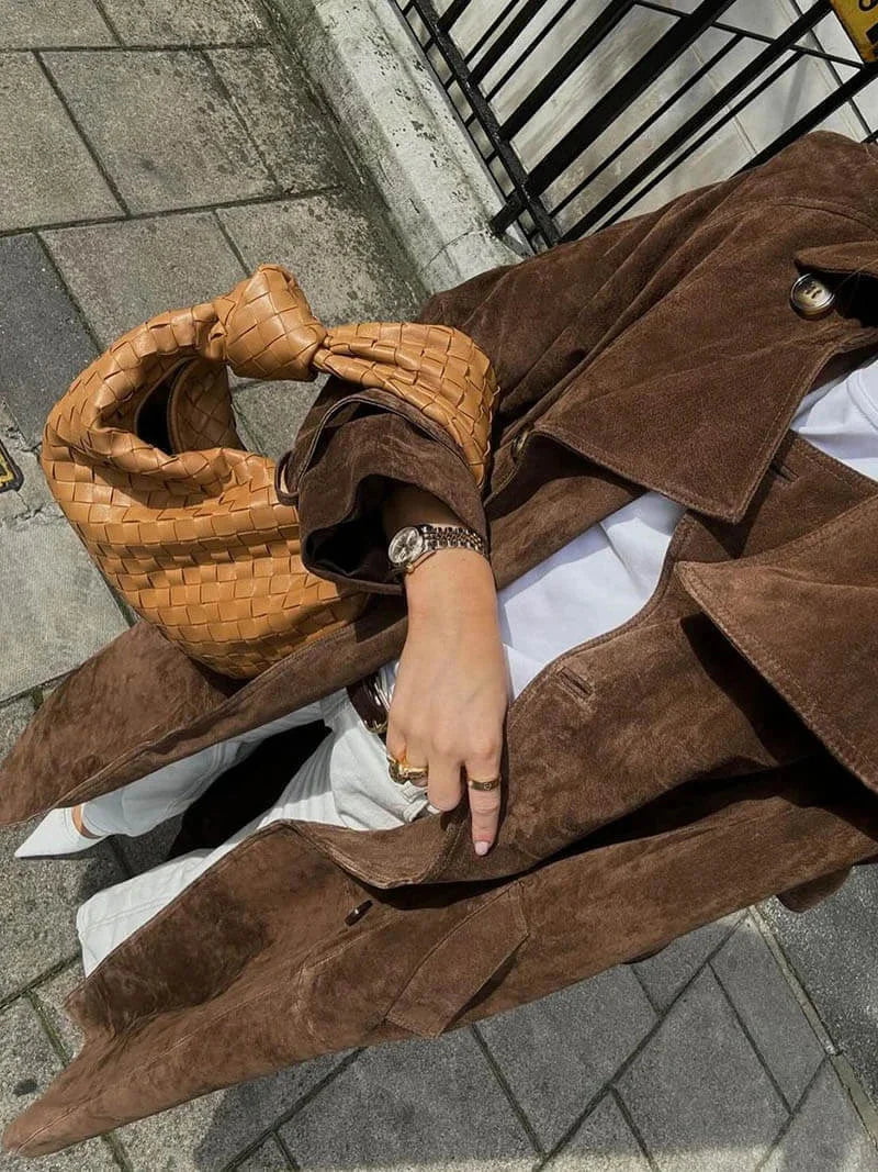 Audrey — Belted Trench Coat