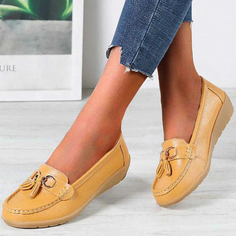 Josephine Shoe — Leather Comfort Loafers