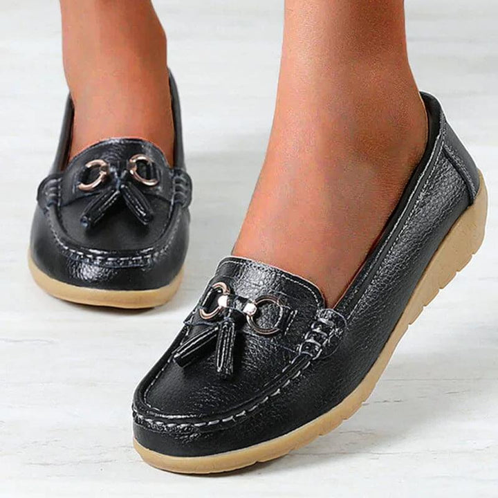Josephine Shoe — Leather Comfort Loafers