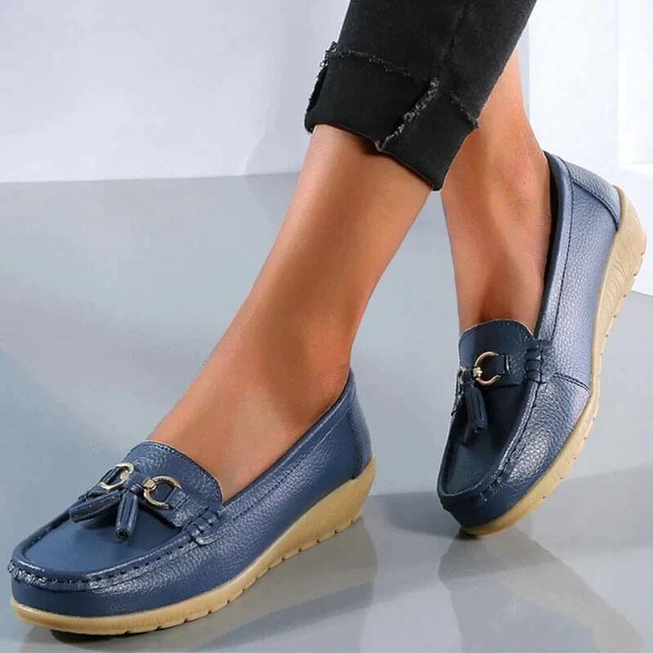 Josephine Shoe — Leather Comfort Loafers